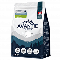 Avantie Holistic Sterilised Сухой корм для стерилизованных кошек, Индейка с яблоком